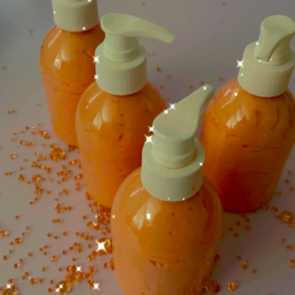 Handmade all natural Peaches and Cream Body Lotion